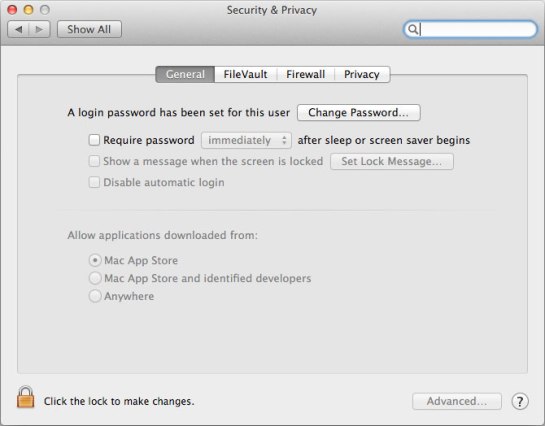 Mac Security Preferences Allow Apps Greyed Out